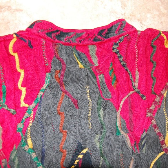 Coogi Australia Men's COOGI 3D Knit Size (L) Multicolor Sweaters Jumper Cotton - Picture 10 of 12